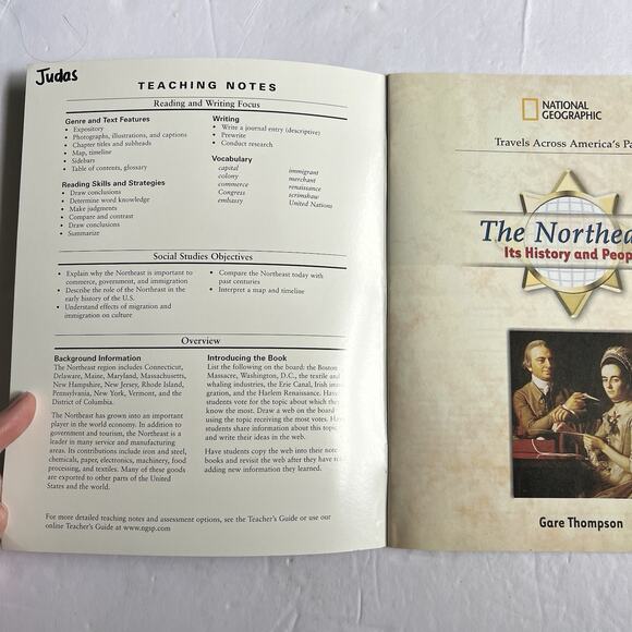 National Geographic Reading Expeditions Northeast Its History and People - Picture 2 of 10